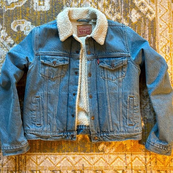 Levi’s Sherpa Jacket M - Picture 1 of 4